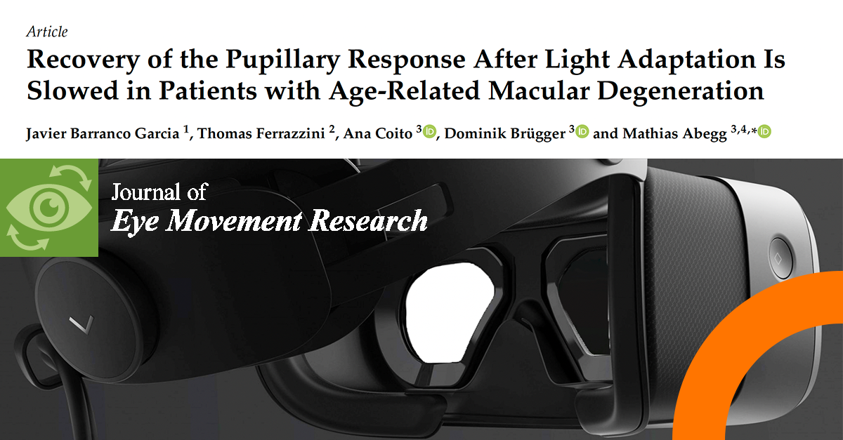 Recovery of the Pupillary Response After Light Adaptation is Slowed in ...