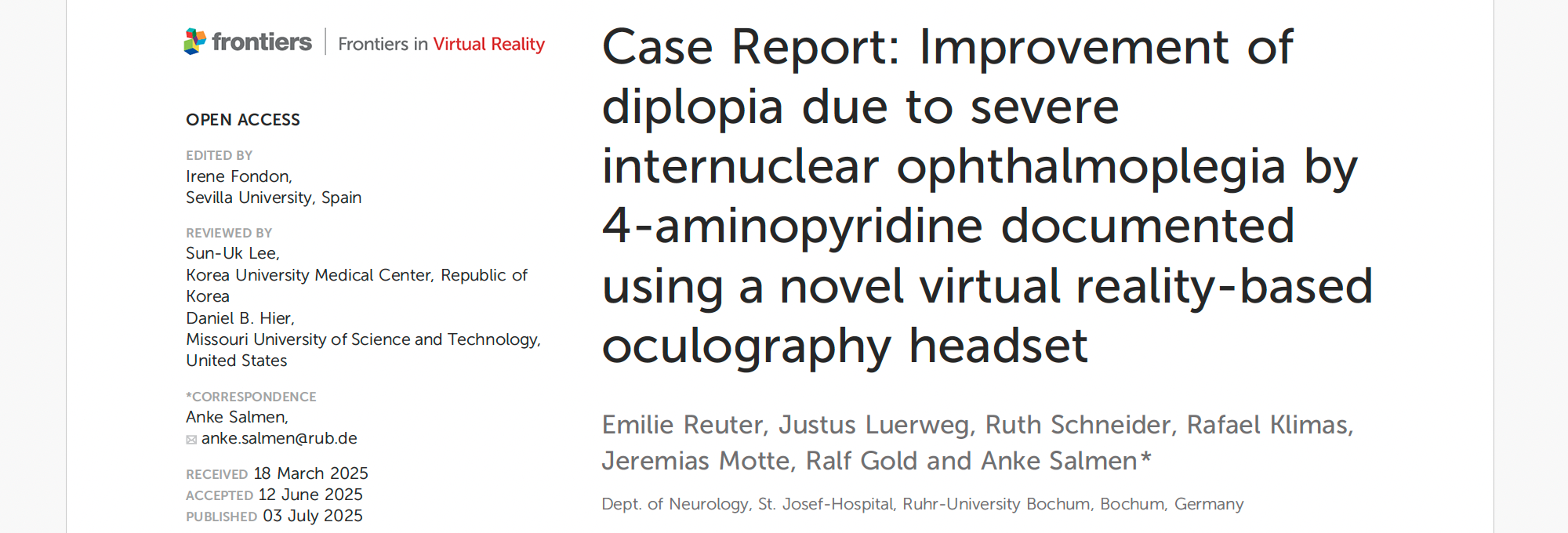 Case Report MS